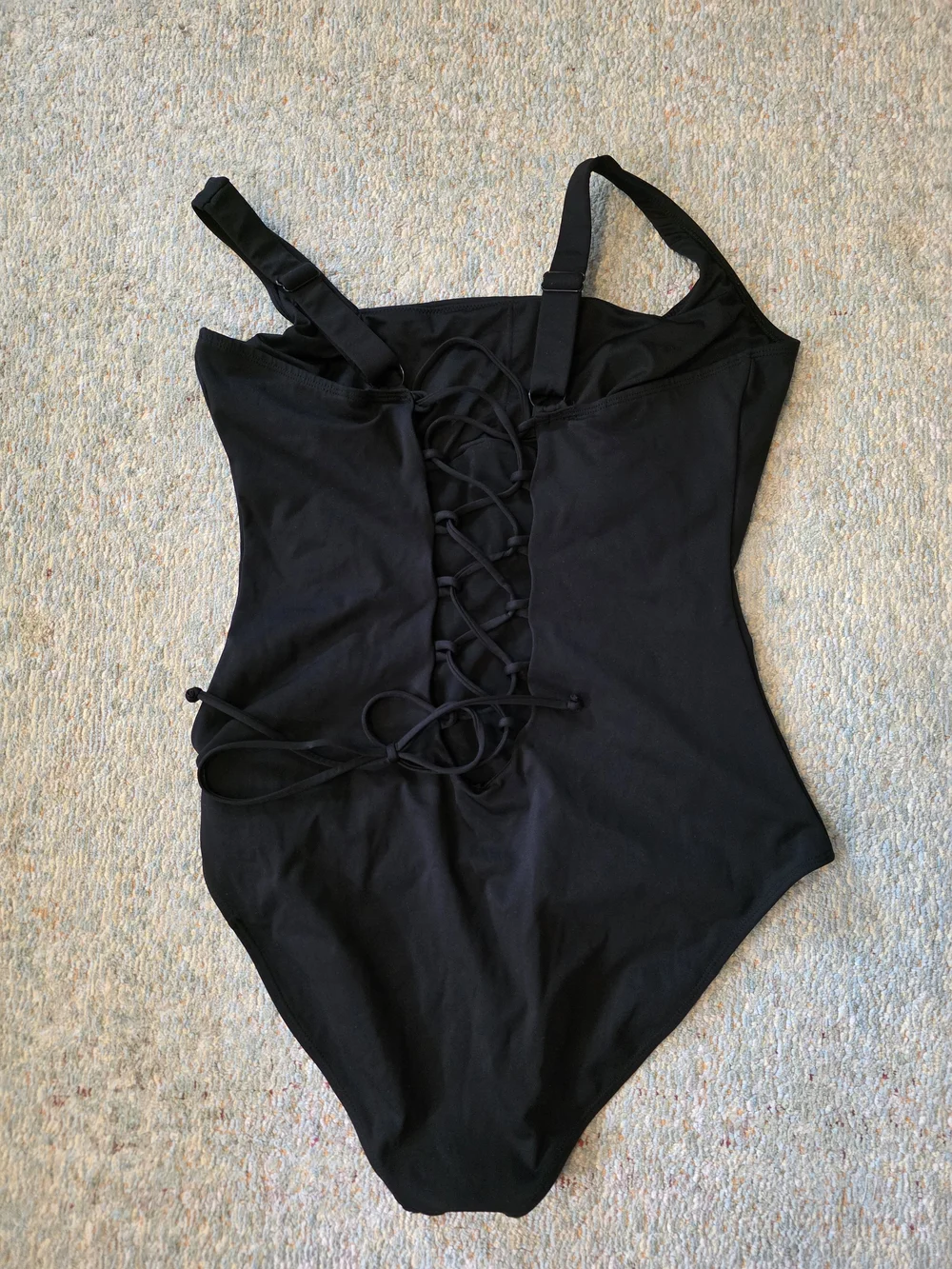 TA3 Classic Black Women's One-Piece Swimsuit - Timeless Swimwear